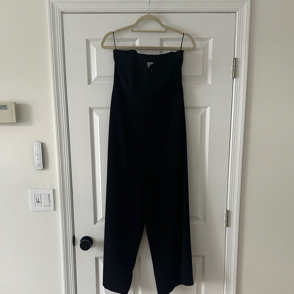 New York & Company Classic Black Jumpsuit